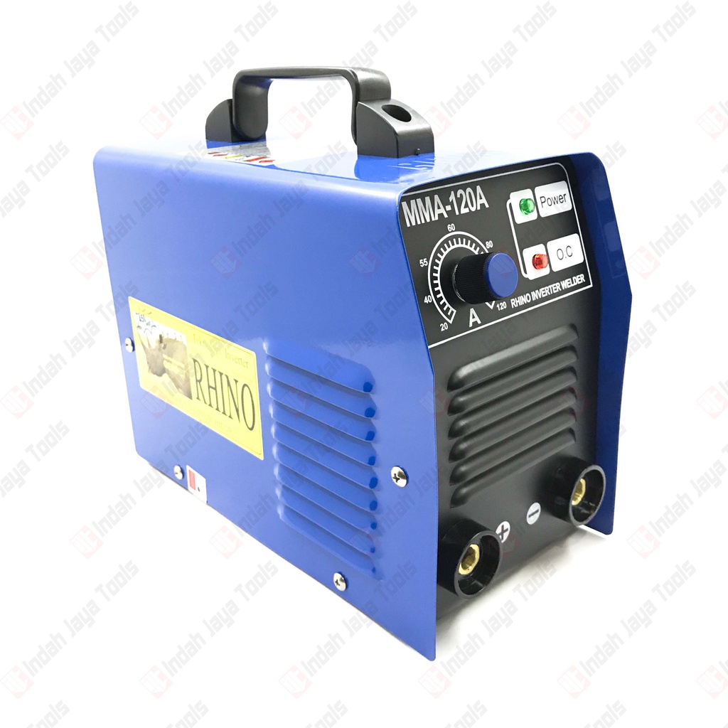 RHINO BIRU 120A Mesin Travo Las Listrik Inverter setara MMA 120 A Trafo