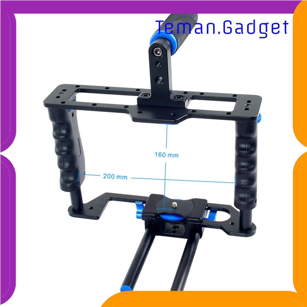 TG - KMR Rig Kamera DSLR 5 in 1 Stabilizer + Shoulder Support + Follow Focus - D221