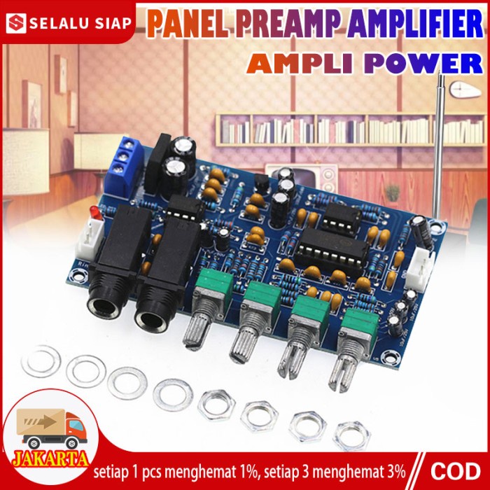 Terlaris Xh-M173 Pt2399 Mic Karaoke Microphone Echo Audio Reverb Board Kit