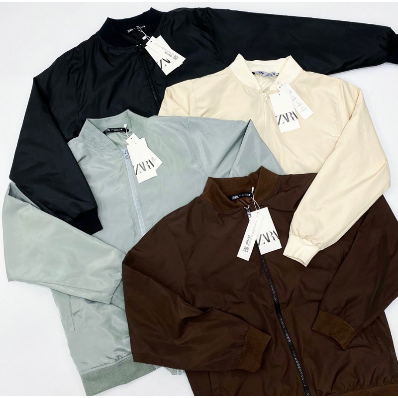 Zara Basic Bomber Jacket
