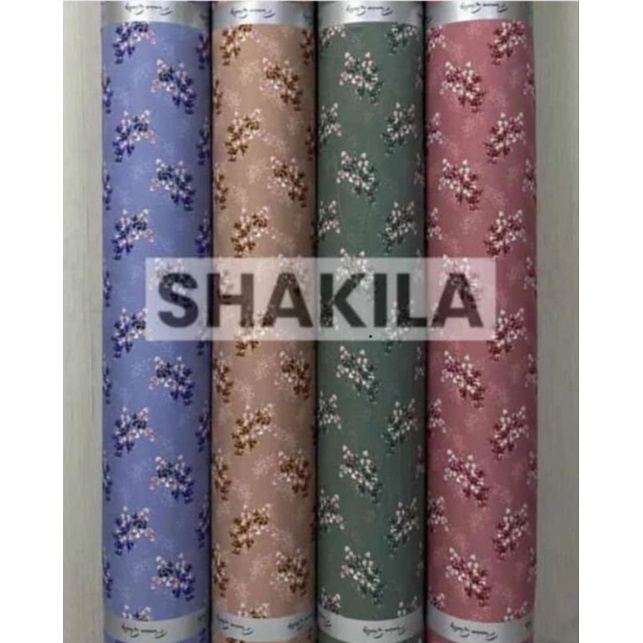 Kain Shakila Premium motif Seruni harga persetengah meter