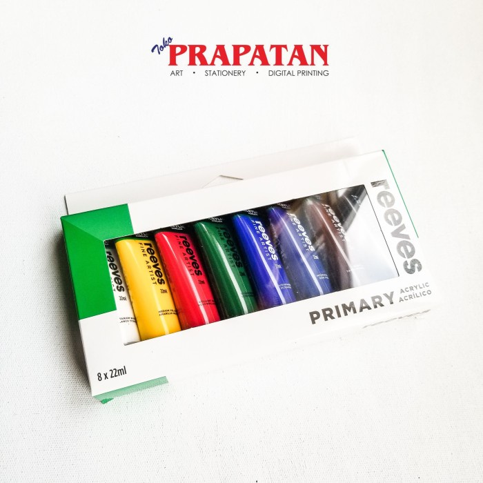 

Terlaris Reeves Primary Acrylic Set 8X22Ml / Cat Akrilik Set