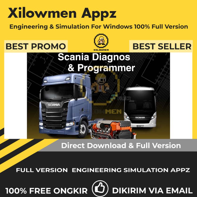 [Full Version] Scania Diagnos &amp; Programmer SDP3 Pro Engineering Software Lifetime Win OS