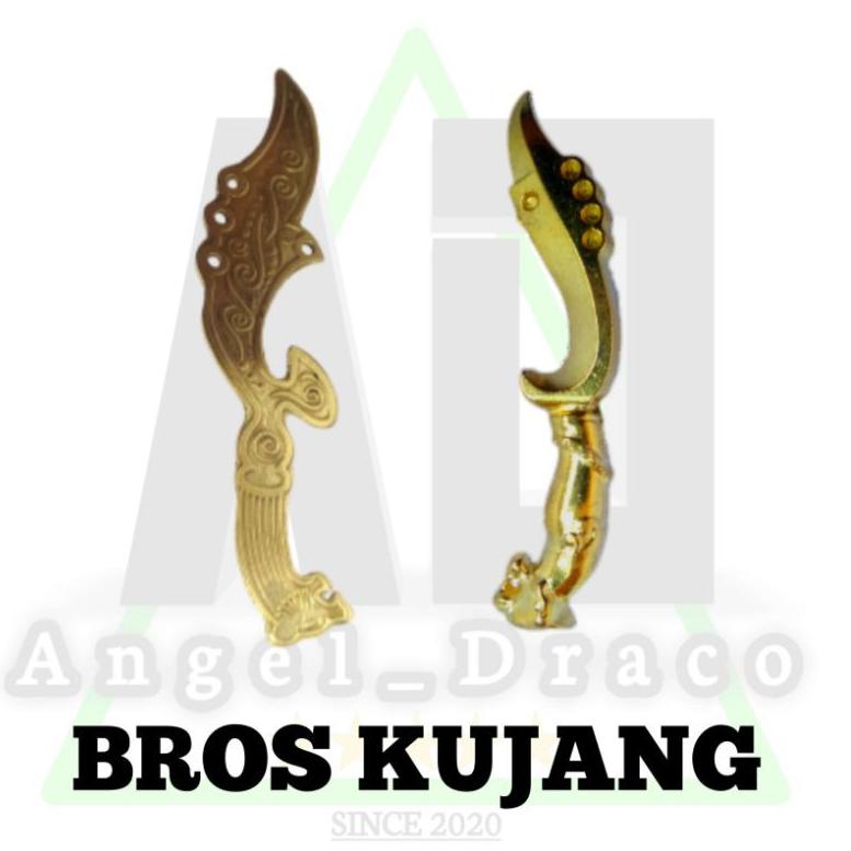 [KODE 1920] Pin Kujang / Pin Kujang Sunda / Bros Kujang