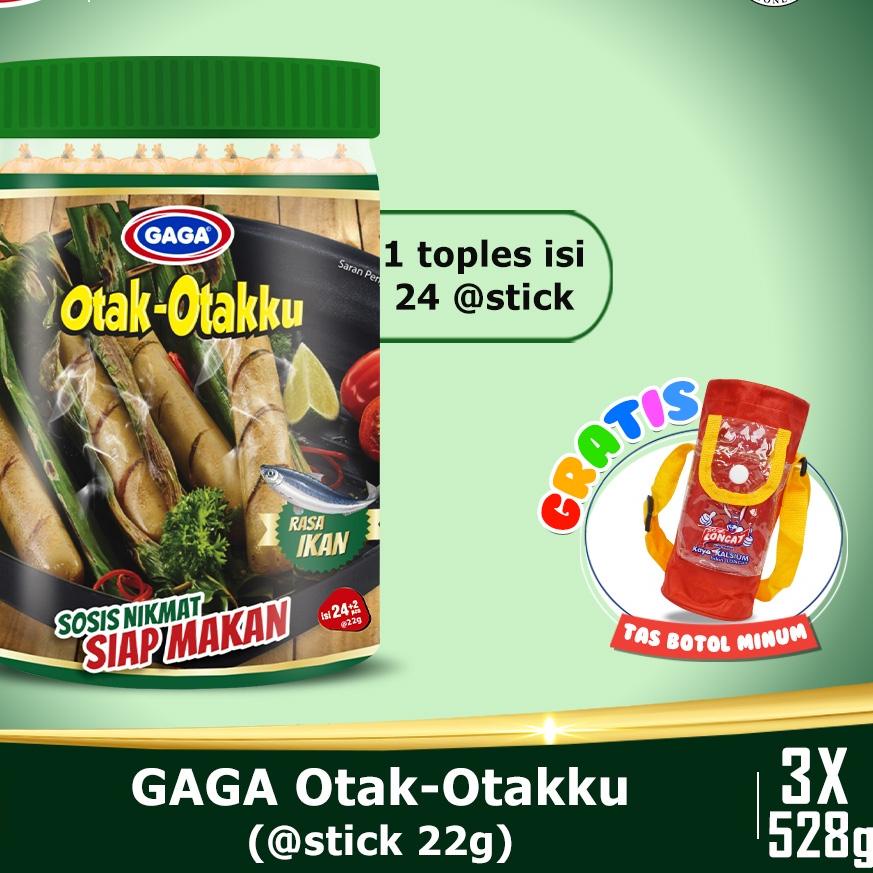 

➥ Beli 2 Toples GAGA Otak-otak 21g GRATIS 1 Toples GAGA Otak-otak 21g. (GG49) ♟