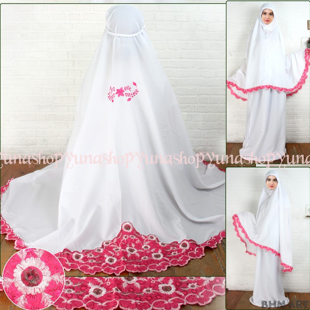 BIG SALE RAMADAN Mukena dewasa bordir punggung mukena murah bordir mukena punggung aulia