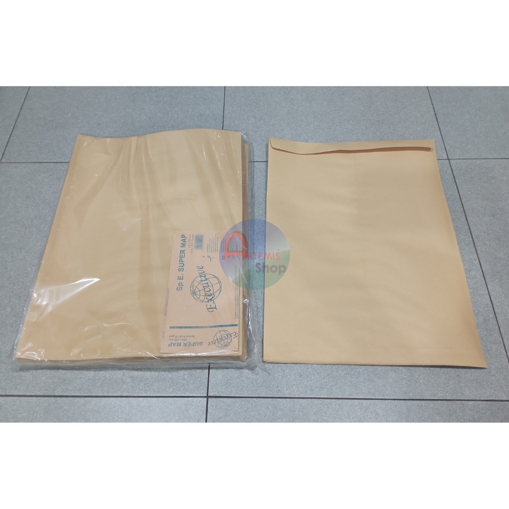 

Amplop Coklat Samson Sp E / Super Map EXECUTIVE Isi 100 - 70 gsm