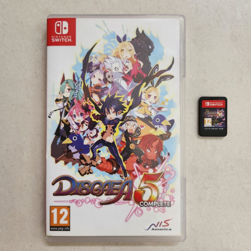 Nintendo Switch Disgaea 5 Complete Kaset