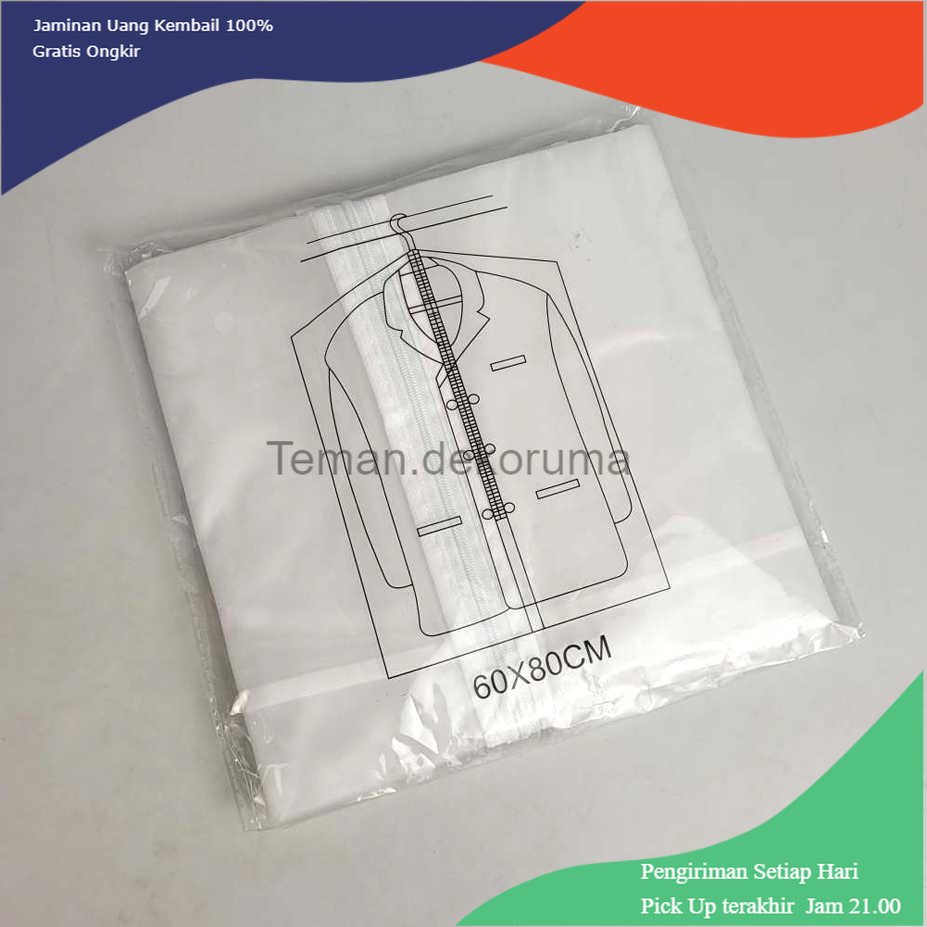 TD- TMP YuFan Cover Pakaian Gaun Jas Anti Debu 60 x 80 cm - LFF68