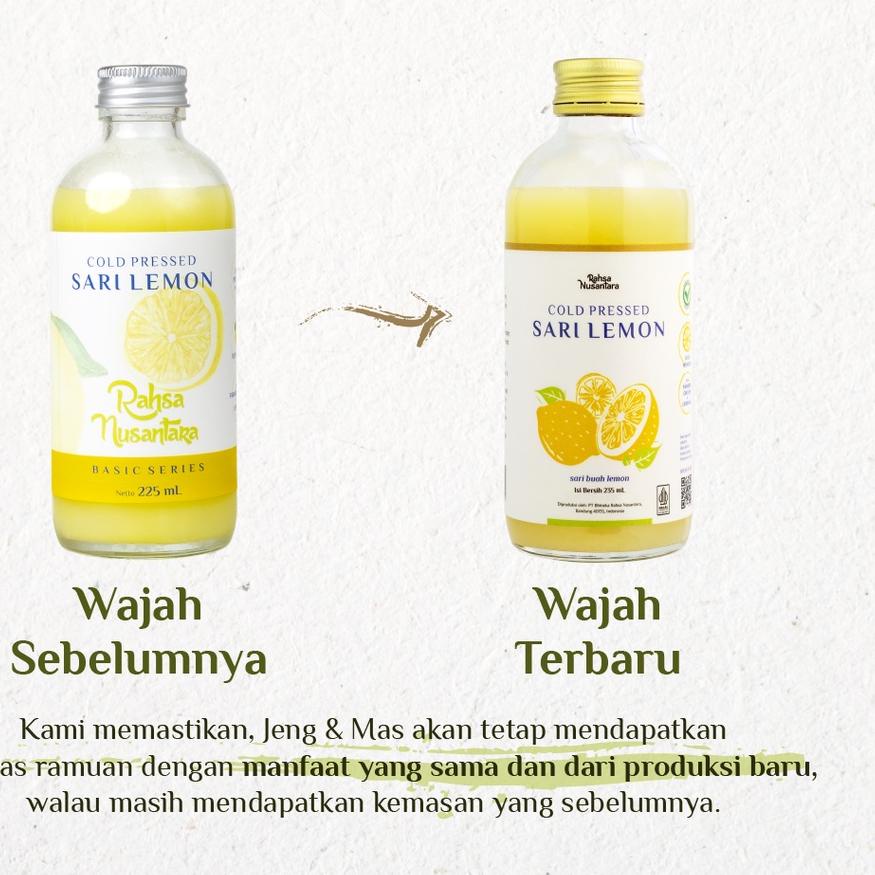 

COD ⭐ Sari Lemon by Rahsa Nusantara Premium Juice Murni Lokal Asli