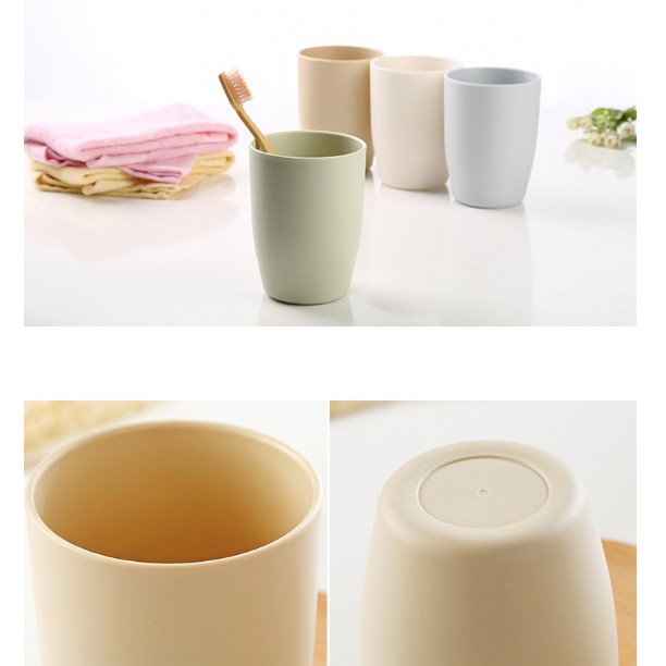 Gelas Minum Cup Cangkir Tahan Jatuh Bahan Jerami Gandum Food Grade Melamin Anti pecah Wheat Straw Tableware Dish