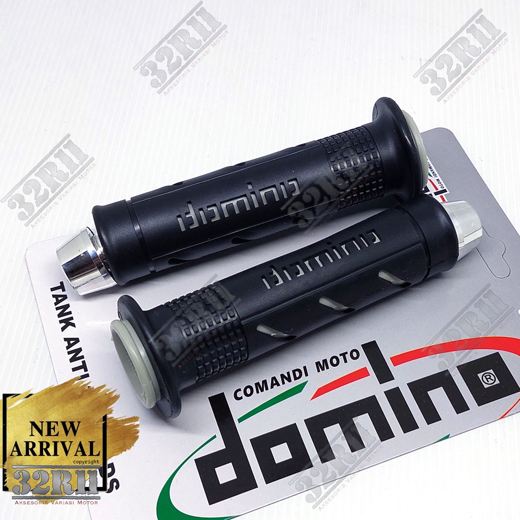 handgrip motor/grip motor variasi model sisik 1set jalu stang crom mini bisa untuk semua motor