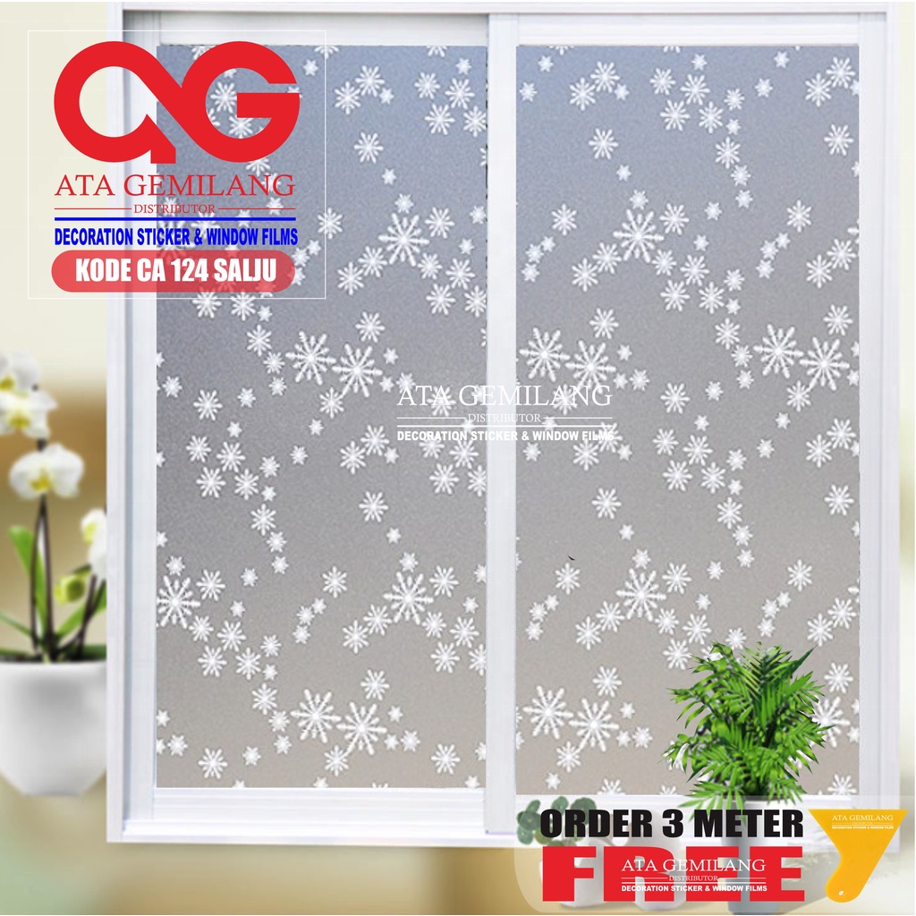 Stiker Kaca Rumah Motif Lebar 90Cm,Stiker Kaca Jendela Rumah,Sticker Kaca,Sticker Jendela Kaca,Stike