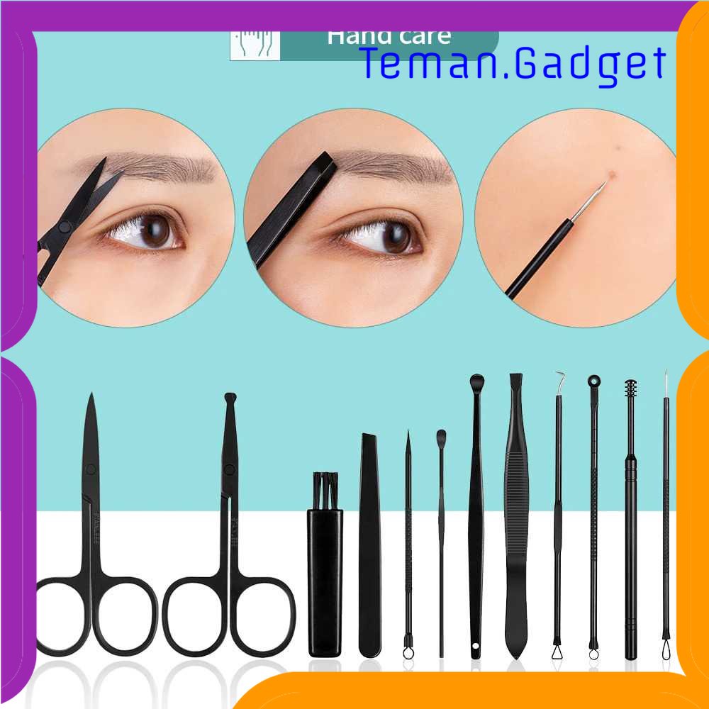 TG - PRW VCHOSE Gunting Kuku Nail Art Set Manicure Pedicure 18 PCS - LM302