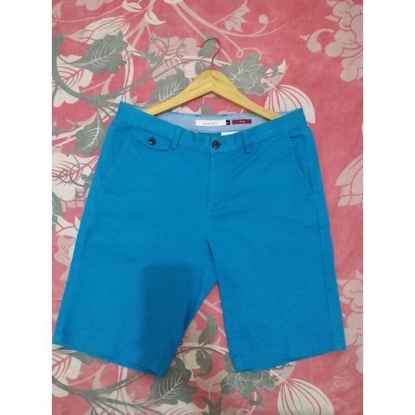 Celana Pendek Polham Biru Original