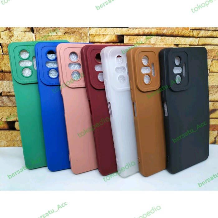 Soft Case Pro Camera  Silikon REDMI NOTE 10 PRO - Hitam NOTE 10 PRO Casing Hp