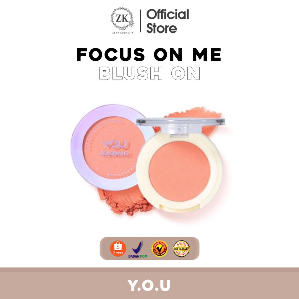YOU Colorland - Focus On Me Blush On