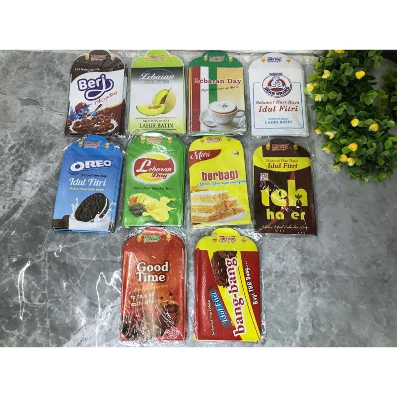 

amplop lembaran motif snack 5pk