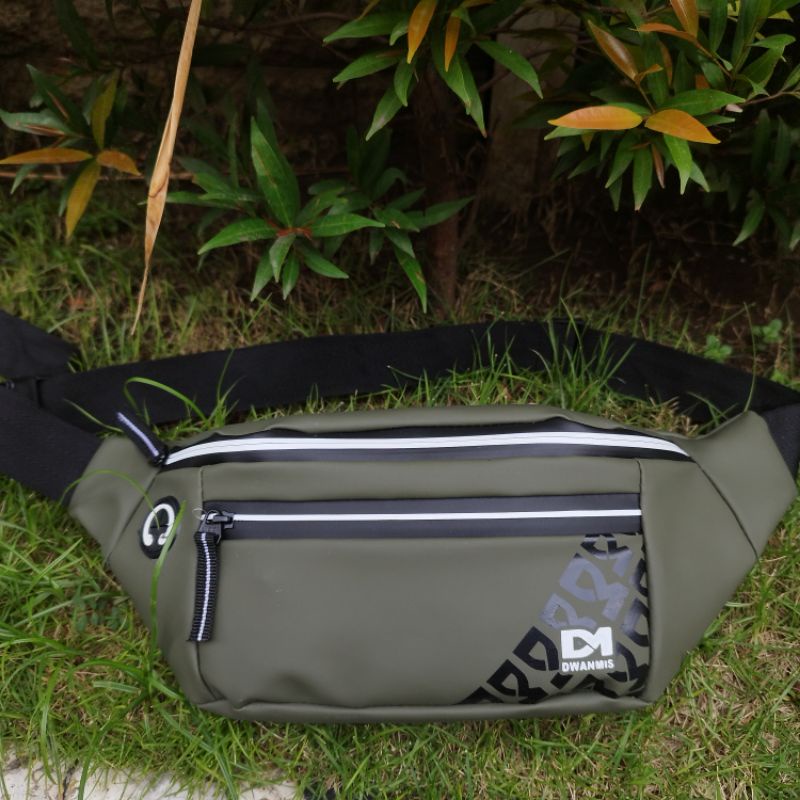 Dm4 Waist Bag Pria Original Dm Tas Selempang Pria Distro Tas