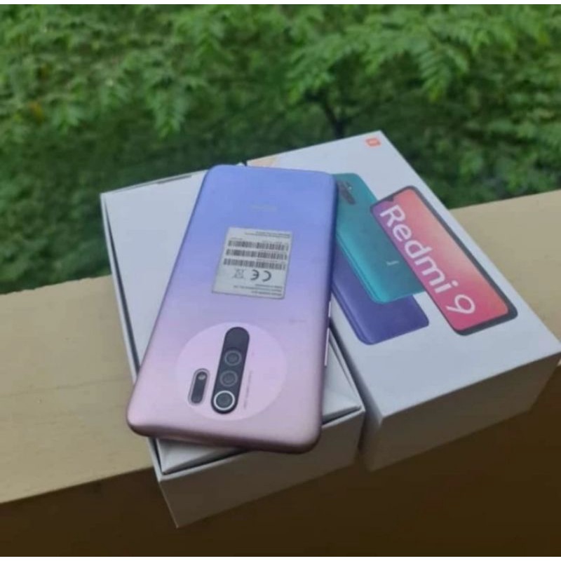 REDMI 9 3/32GB SECOND/BEKAS FULLSET LIKENEW