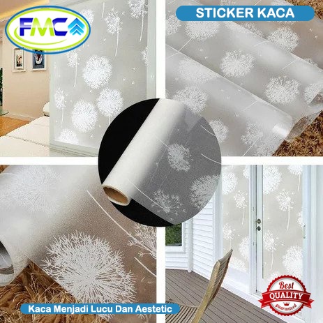 Stiker Kaca Jendela Rumah Modern Praktis Murah Sticker Kaca Film Wallpaper harga Permeter