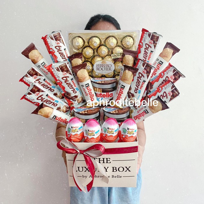 

Parcel Coklat Premium / Hadiah Hampers Lebaran / Coklat Ulang Tahun