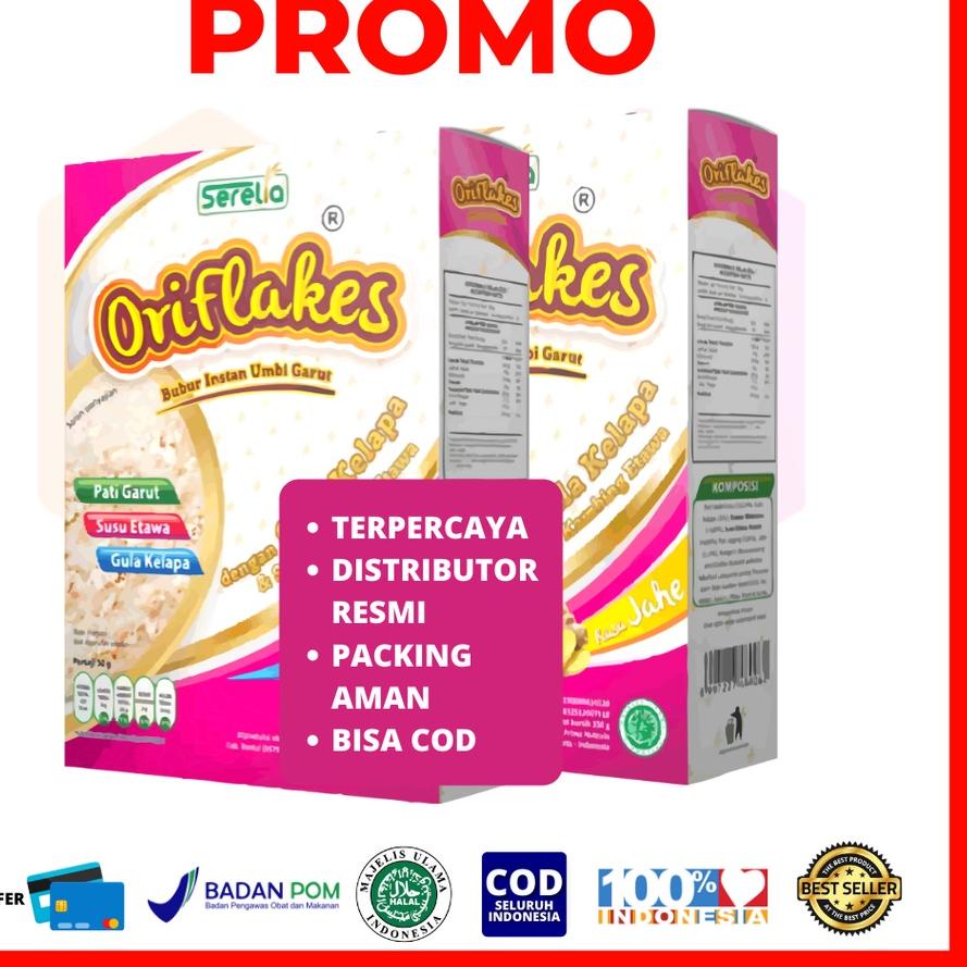 

❆ ORIFLAKES GASTRO Maag Asam Lambung Sereal Pati Umbi Garut 350 gram ☊