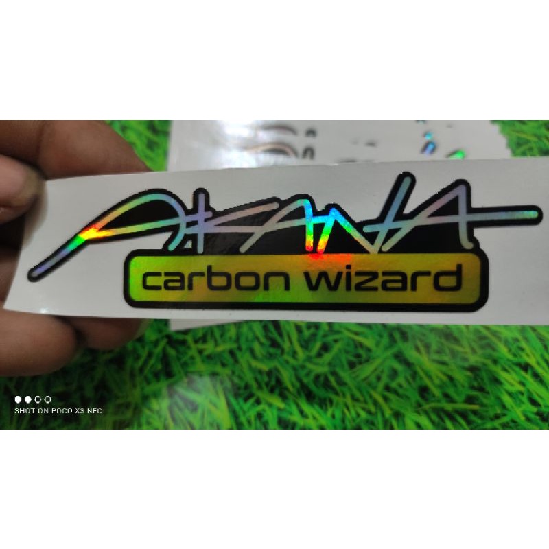 stiker akana karbon stiker motor