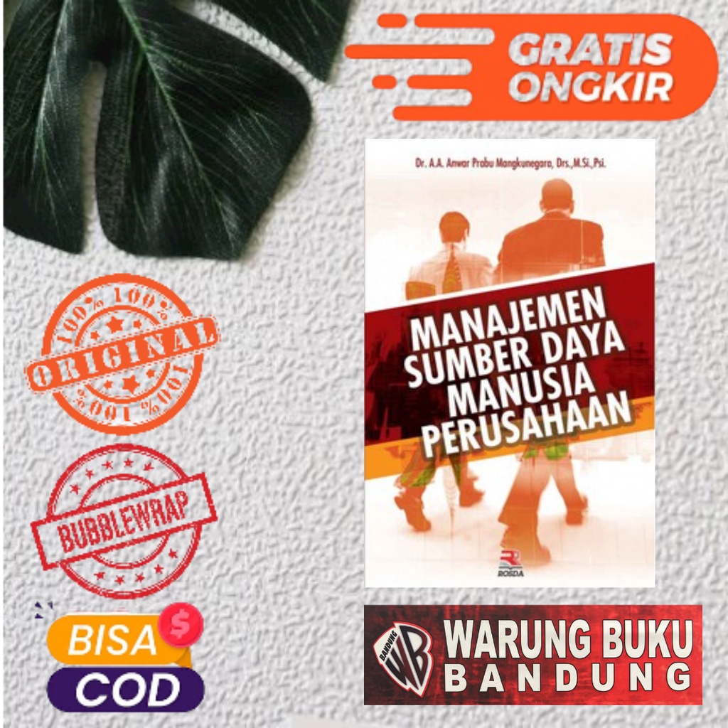 Buku Manajemen Sumber Daya Manusia Perusahaan - Anwar Prabu Mangkunagara