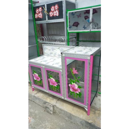 rak kompor 3 pintu