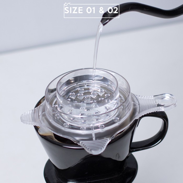 Shower Dripper Master B Drip Coffee V60 Pour Over Pendistribusi Air