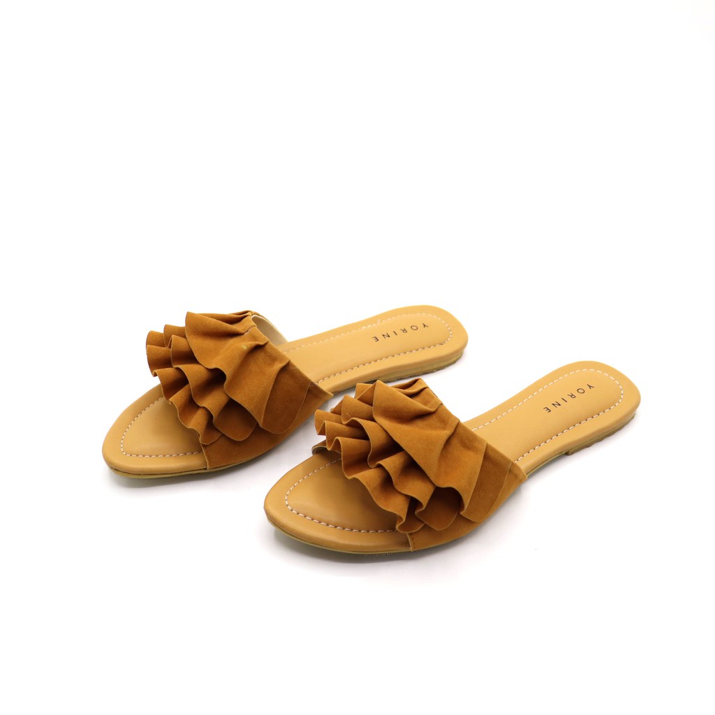 Sandal Teplek Kekinian Trendy Flat Wanita Cocok Untuk Santai Hanguot Model Kekinian