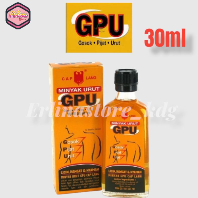 GPU Minyak Urut 30 ml