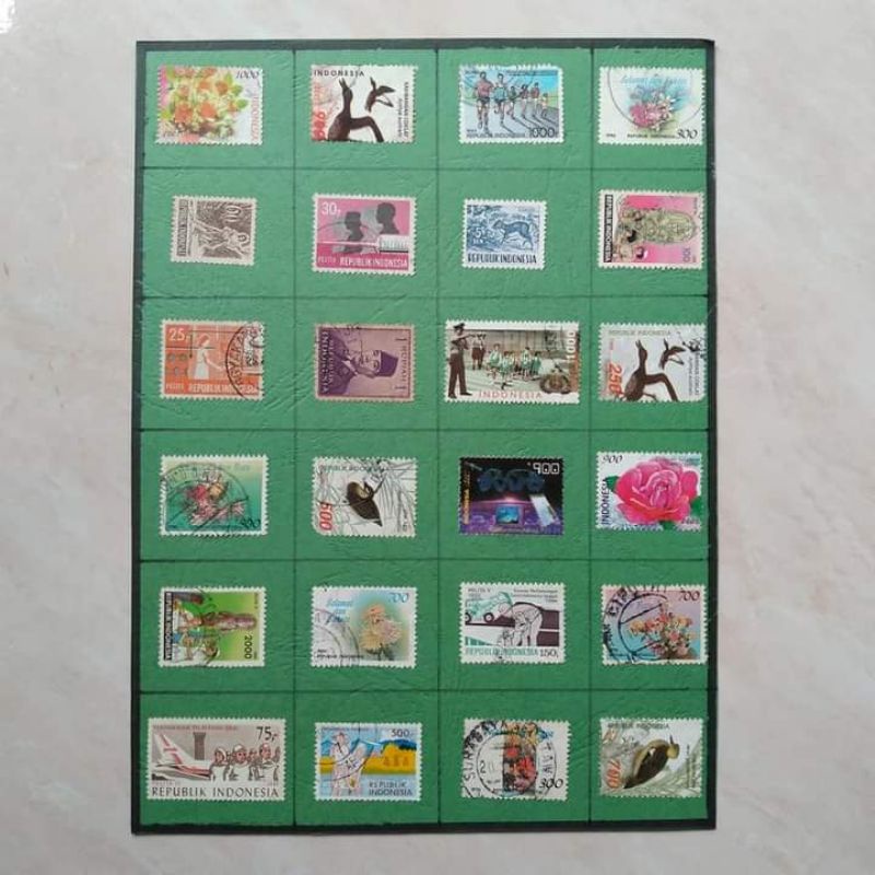 

Koleksi Prangko Indonesia Jadul Campur Set 24 Pcs - A2