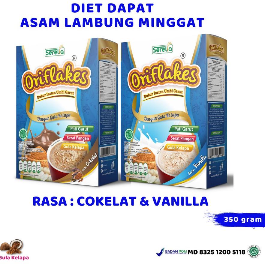 

➹ Oriflakes Slim Diet Sereal Umbi Garut Asam Lambung Gerd Maag oriflakes slimy ➲