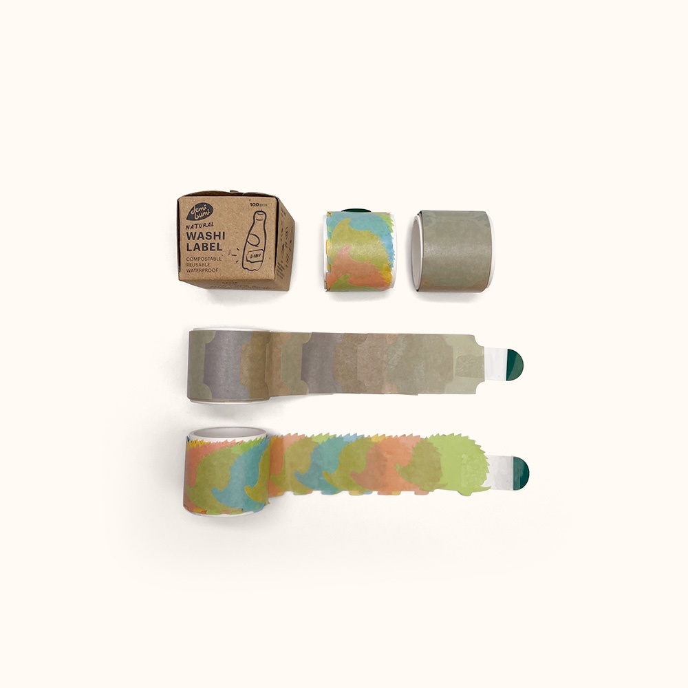 

demibumi - Natural Washi Label