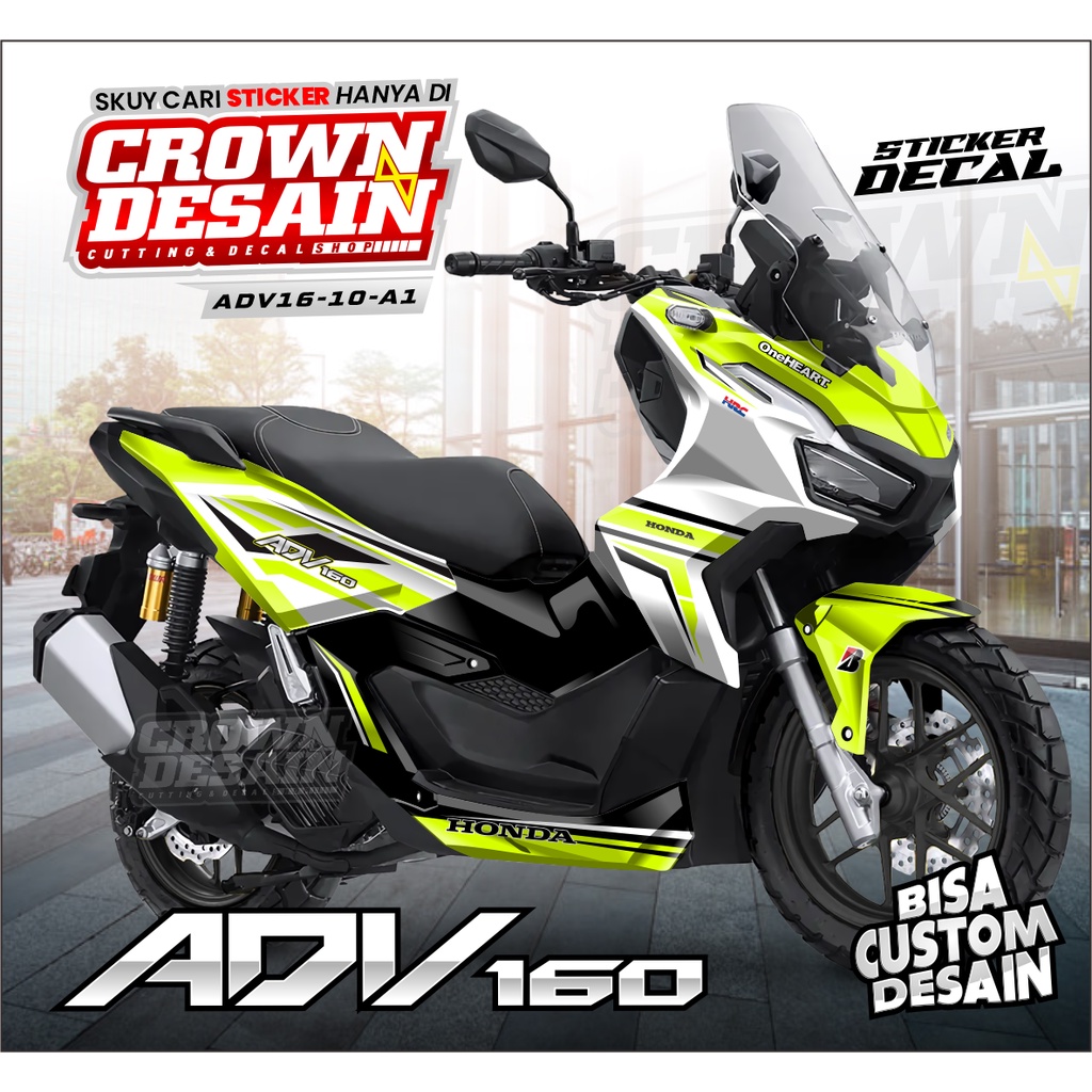 DECAL ADV160 FULLBODY - STIKER DECAL ADV160 STYLEMAX - ADV16