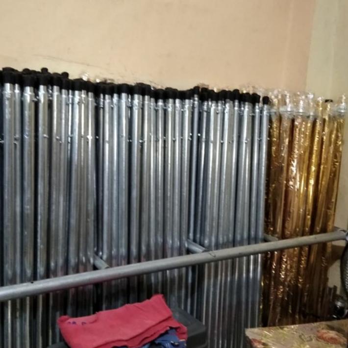 ♠ [TERMURAH ] TIANG BESI GALVANIS ANTENA/BENDERA/WIFI/PARABOLA/TIANG SERBAGUNA 3M ☈