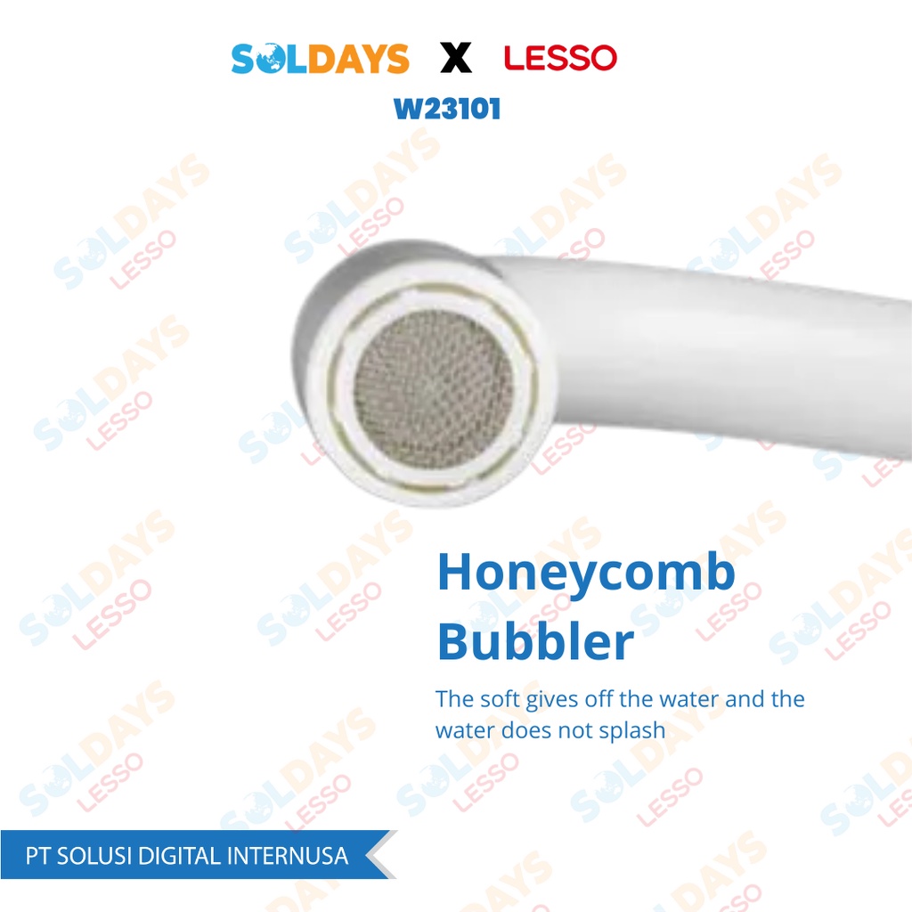 Lesso Keran Angsa W23101 / Kran Air dn15 / Keran PVC 1/2&quot;