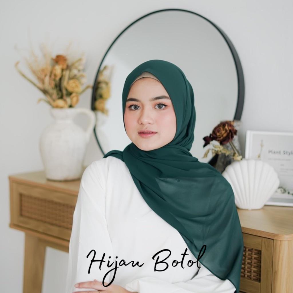 HIJAB PASHMINA CERUTY BABY DOLL / KERUDUNG JILBAB TERMURAH HIJAB PASHMINA CERUTY BEBY DOLL/ HIJAB TE