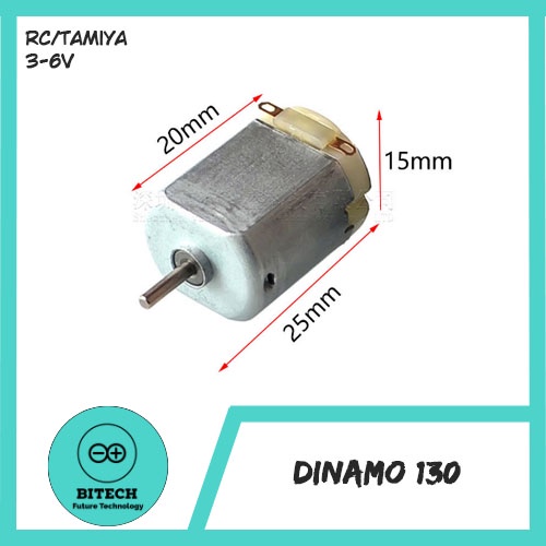 Dinamo Tipe 130 DC Tamiya/ Motor DC