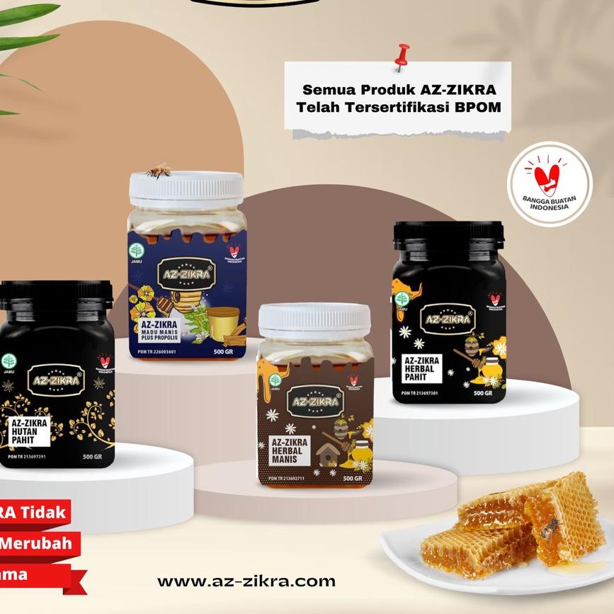

➧ AZZIKRA 500 GRAM KEMASAN TERBARU ☑