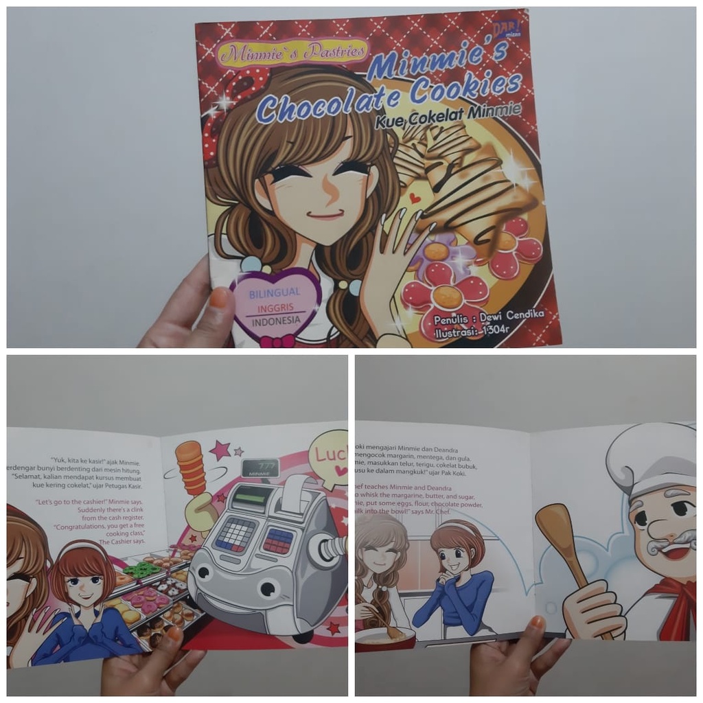 Minmies Chocolate Cookies Kue Cokelat Minmie Minmies Pastries buku anak