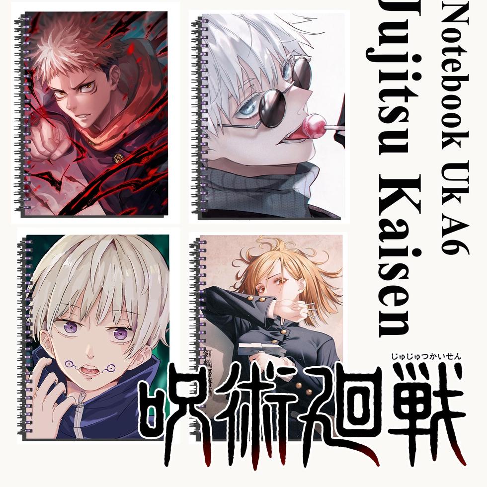 

P99 note book / buku catatan / notes anime jujitsu kaisen uk a6 full colour murah RESTOCK ✩