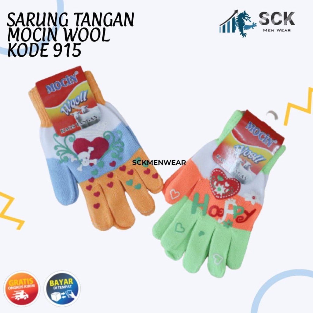 Sarung Tangan MOCIN 915 Bintik / Kaos Tangan Wanita Perempuan Dewasa / Perlengkapan Otomotif - sckmenwear GROSIR