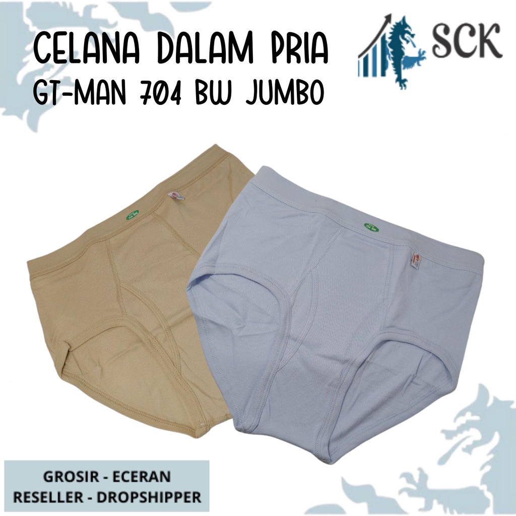 Celana Dalam Pria GT-MAN 704 WARNA JUMBO / CD Anti Selip GT MAN Murah / Pakaian Dalam Cowok - sckmenwear GROSIR