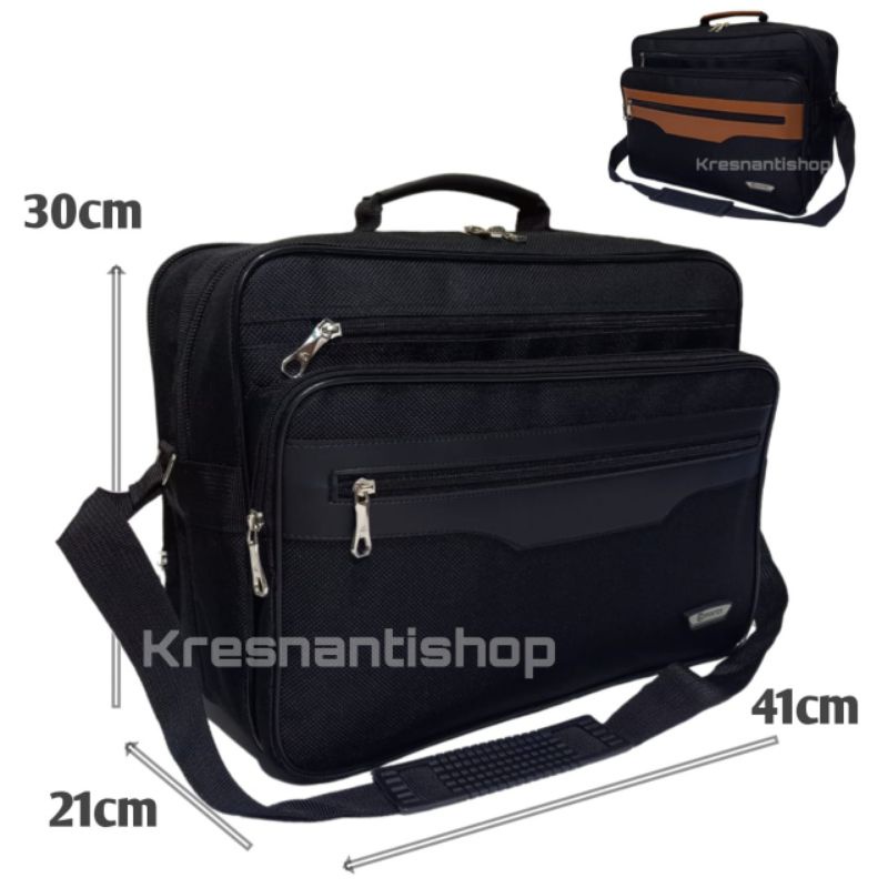 Tas selempang kantor laptop briefcase pria tas kerja pria