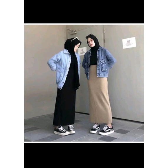 ROK KERJA WANITA / ROK SPAN S, M, L, XL