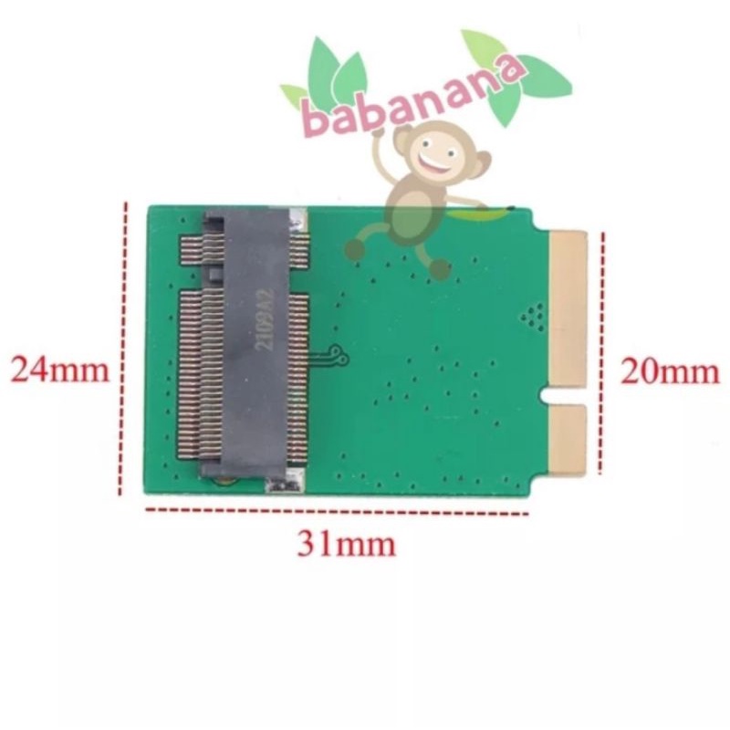 Adapter for A1369 A1370 A1465 A1466 Macbook M.2 SATA Converter Card