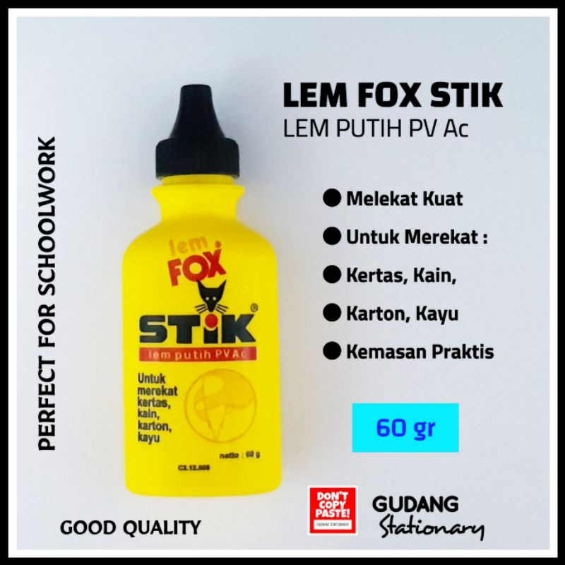 Lem FOX STIK 60 gr [ 1 piece ]